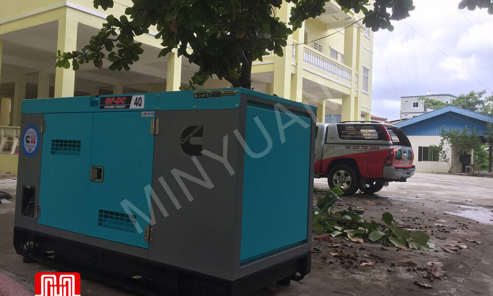 Máy phát điện Cummins 40kva bàn giao 09/09/2021