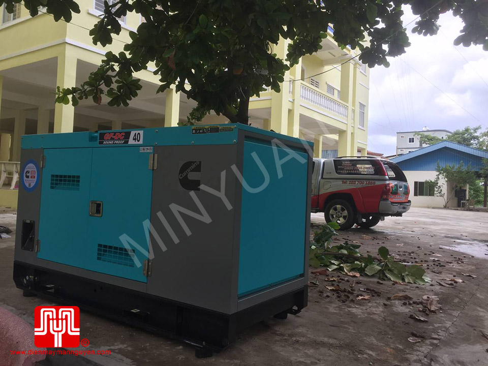 Máy phát điện Cummins 40kva bàn giao 09/09/2021