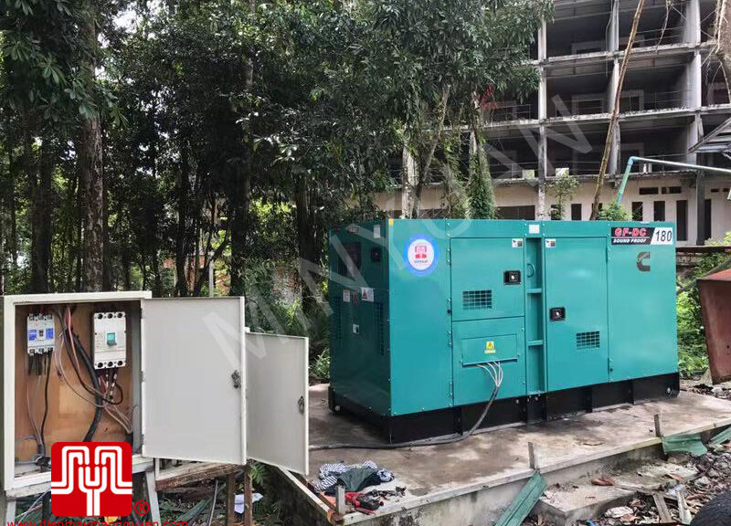 Máy phát điện Cummins 40kva và 180kva bàn giao ngày 17/11/2018