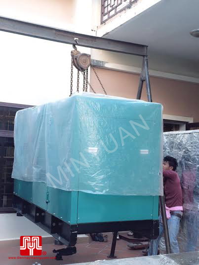 Máy phát điện Cummins 40kva bàn giao tại Cambodia 20/02/2016