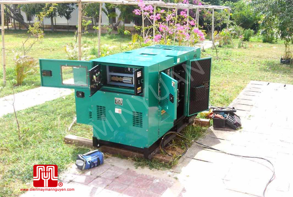 Máy phát điện Cummins 40kva bàn giao tại Cambodia 20/03/2017