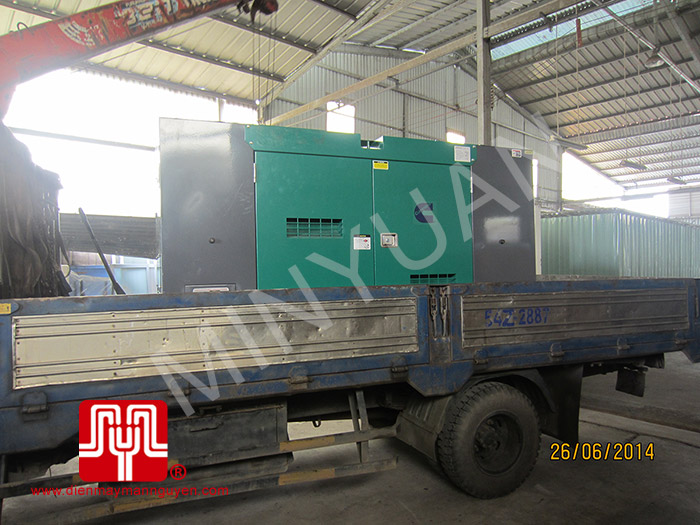 Hai máy phát điện Cummins 40kva bàn giao tại TPHCM 26/06/2014