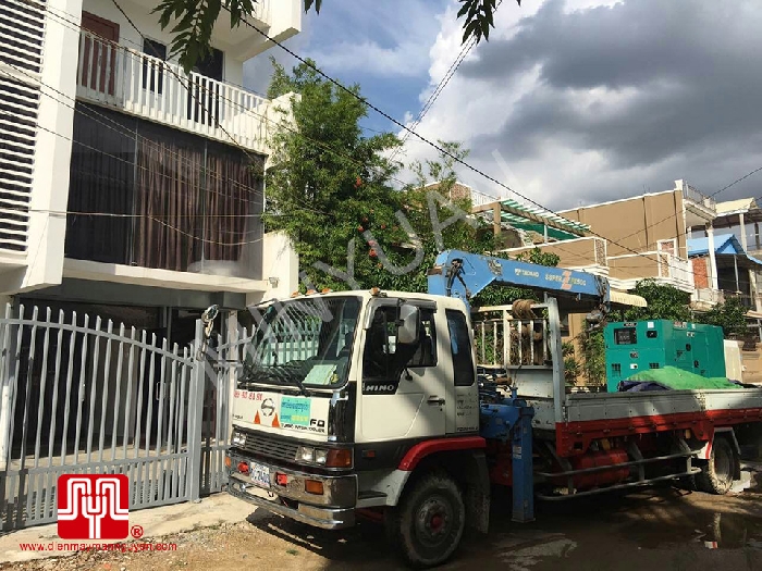 Máy phát điện Cummins 40kva bàn giao tại Cambodia 29/07/2016