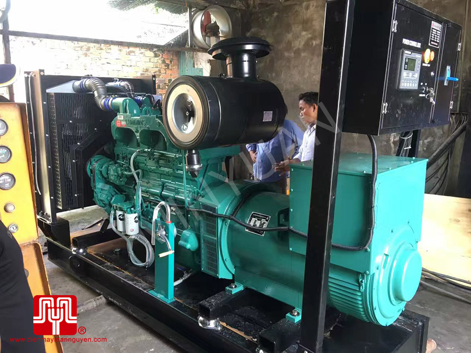 Máy phát điện Cummins 412kva bàn giao TPHCM 10/08/2017