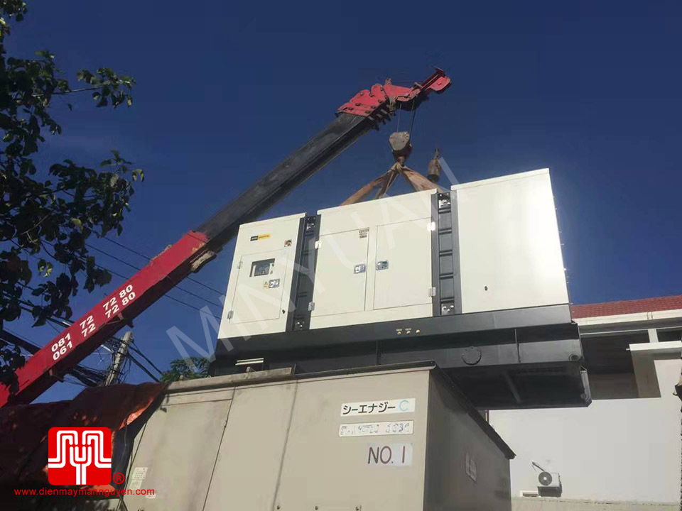 Máy phát điện Cummins 450kva bàn giao 01/10/2022