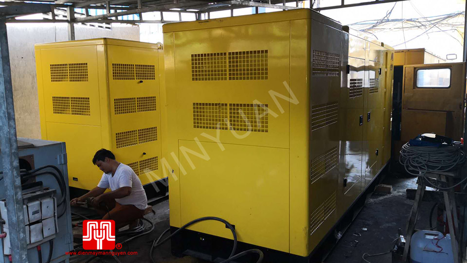 Máy phát điện Cummins 450kva bàn giao ngày 17/05/2019