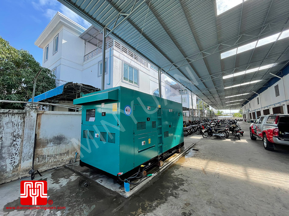 Máy phát điện Cummins 450kva bàn giao 20/12/2021