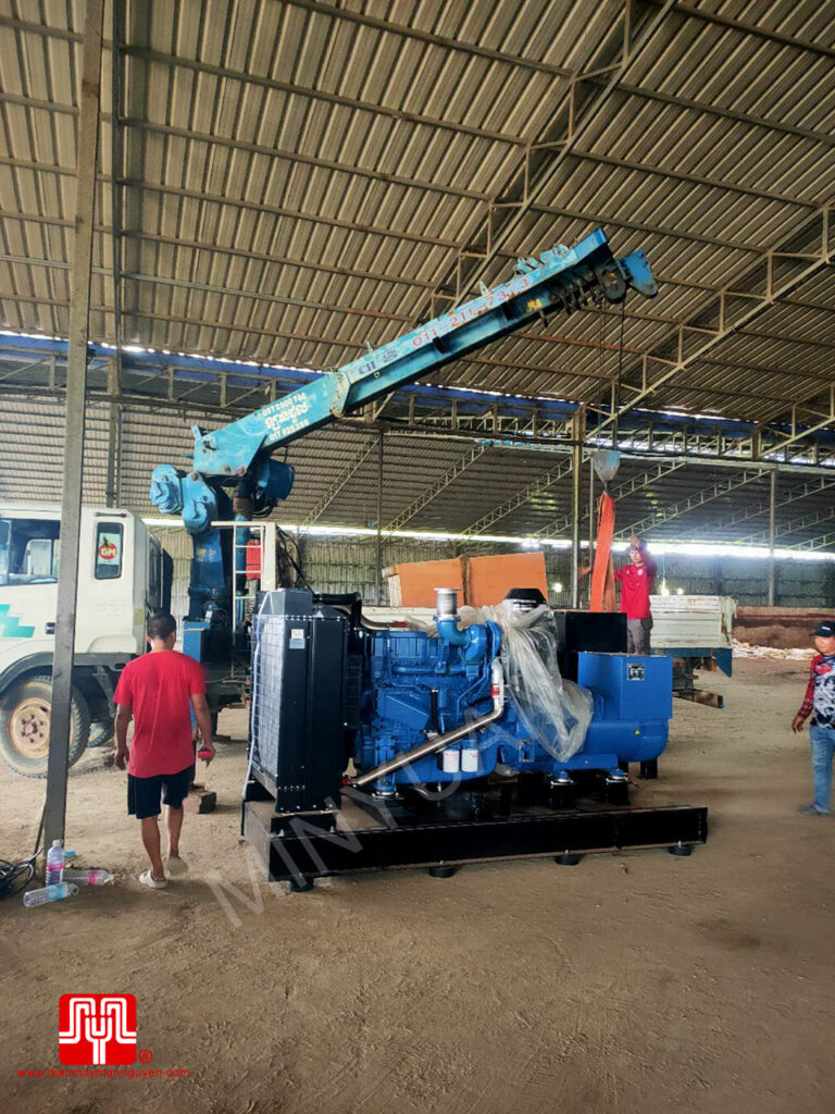 Máy phát điện Cummins 500 kva bàn giao 21/08/2024