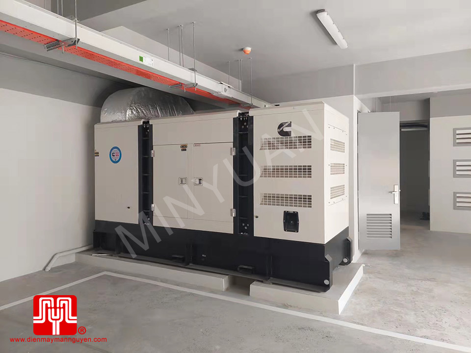 Máy phát điện Cummins 500kva bàn giao 02/03/2022