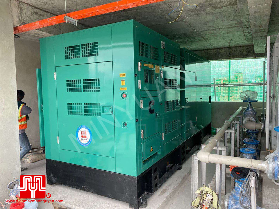 máy phát điện Cummins 500kva bàn giao 28/09/2020