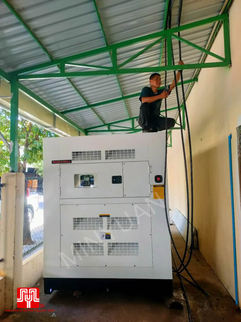 Máy phát điện Cummins 550 kva bàn giao 13/08/2024