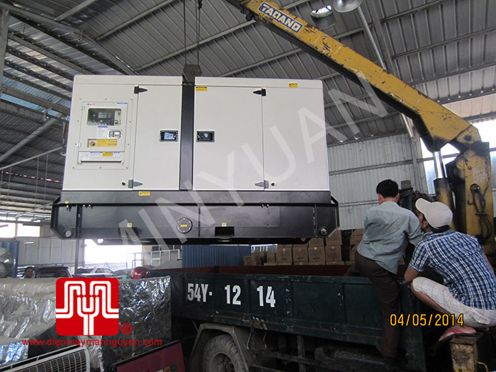 Máy phát điện Cummins 60kva bàn giao tại TPHCM 04/05/2014