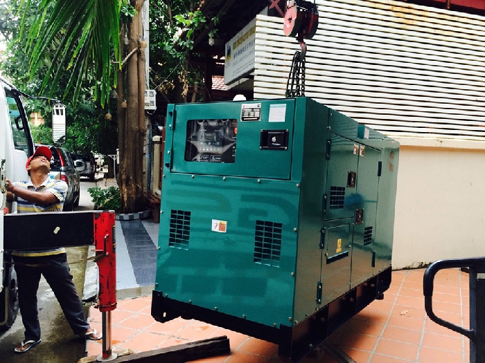 Máy phát điện Cummins 60kva bàn giao tại Cambodia 05/07/2016