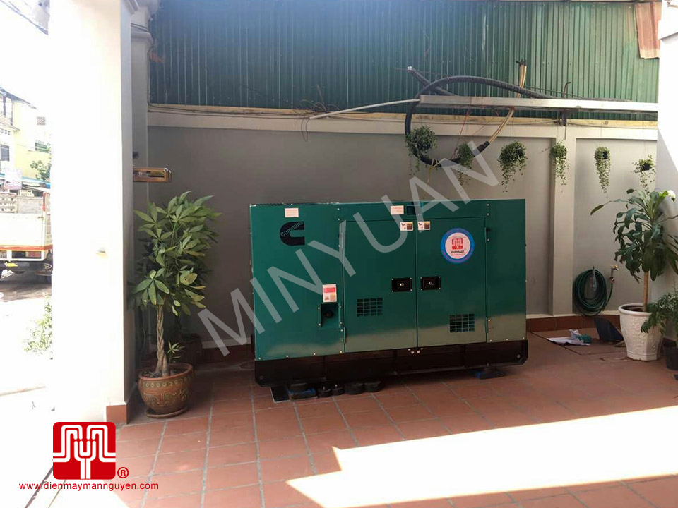 Máy phát điện Cummins 60kva bàn giao tại Cambodia 08/05/2016