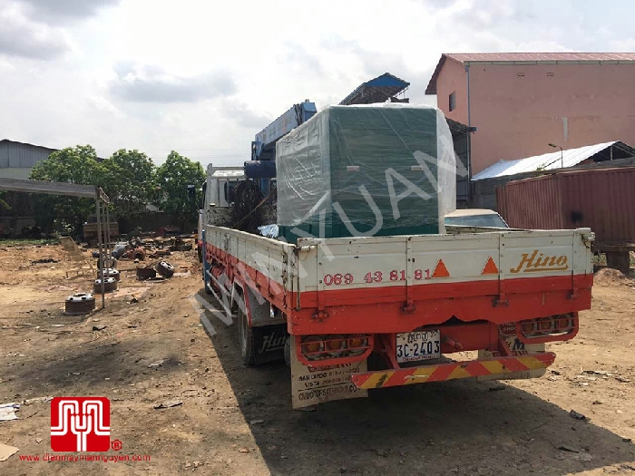 Máy phát điện Cummins 60kva bàn giao tại Cambodia 08/05/2016