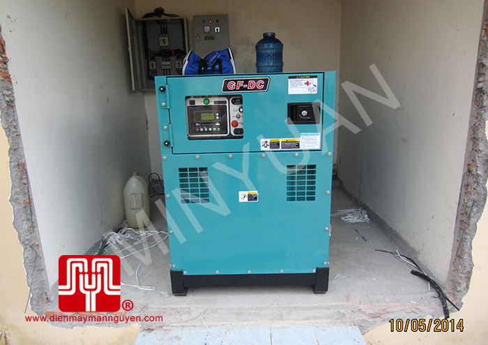 Máy phát điện Cummins 60kva bàn giao tại Việt Nam 04/05/2014