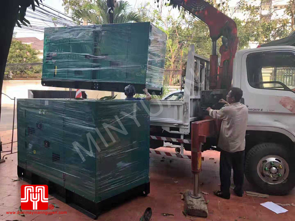 Máy phát điện Cummins 60kva bàn giao ngày 15/03/2019