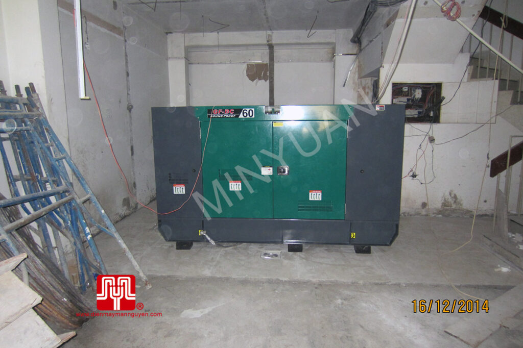 Máy phát điện Cummins 60kva bàn giao tại TPHCM 16/12/2014