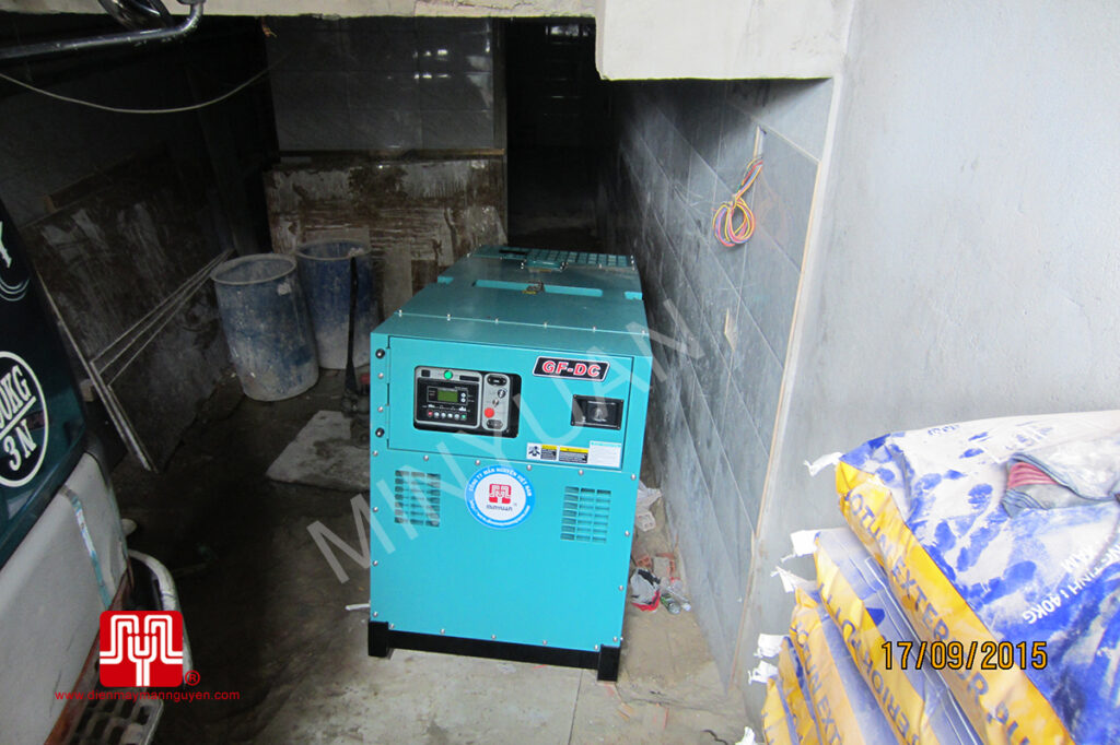 Máy phát điện Cummins 60kva bàn giao tại TPHCM 17/09/2015