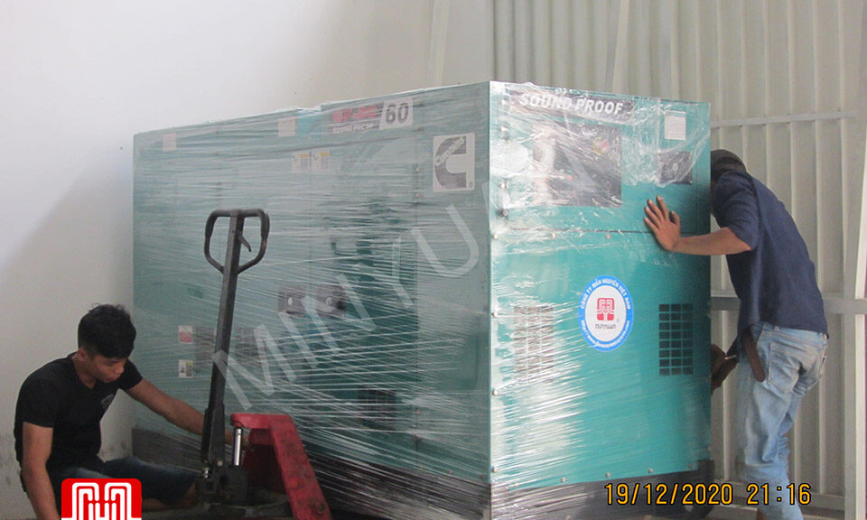 Máy phát điện Cummins 60kva bàn giao ngày 19/12/2018