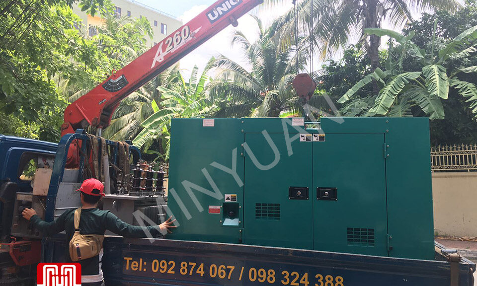 Máy phát điện Cummins 60kva bàn giao tại Cambodia ngày 21/05/2018