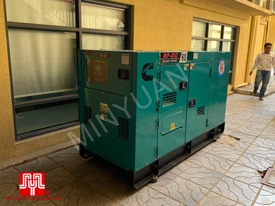 Máy phát điện Cummins 60kva bàn giao ngày 23/04/2019