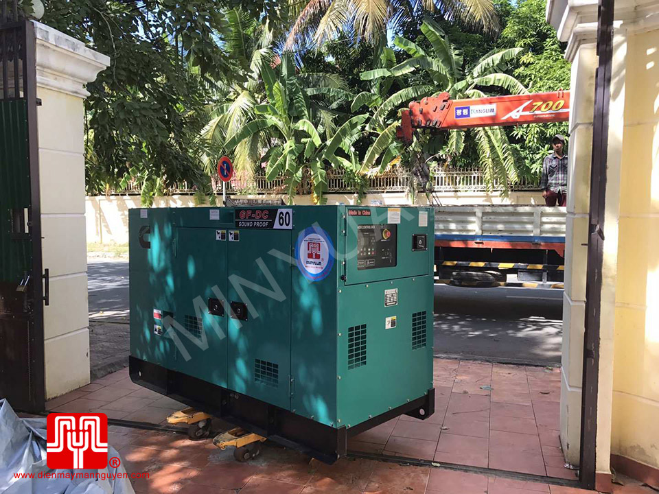 Máy phát điện Cummins 60kva bàn giao ngày 25/12/2018