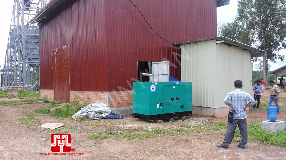 Máy phát điện Cummins 60kva bàn giao Cambodia 30/05/2017