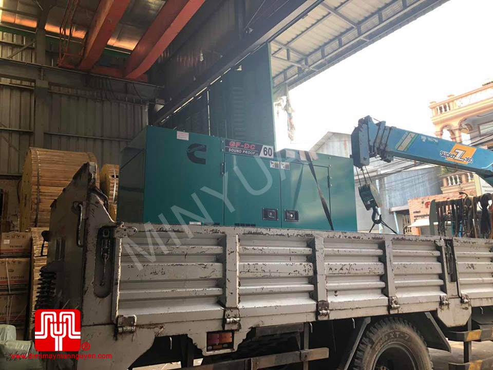 Máy phát điện Cummins 600kva bàn giao ngày 31/03/2019