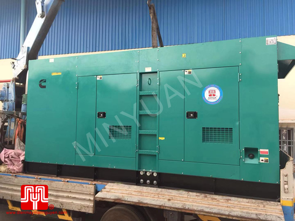 Máy phát điện Cummins 625kva bàn giao ngày 21/02/2019