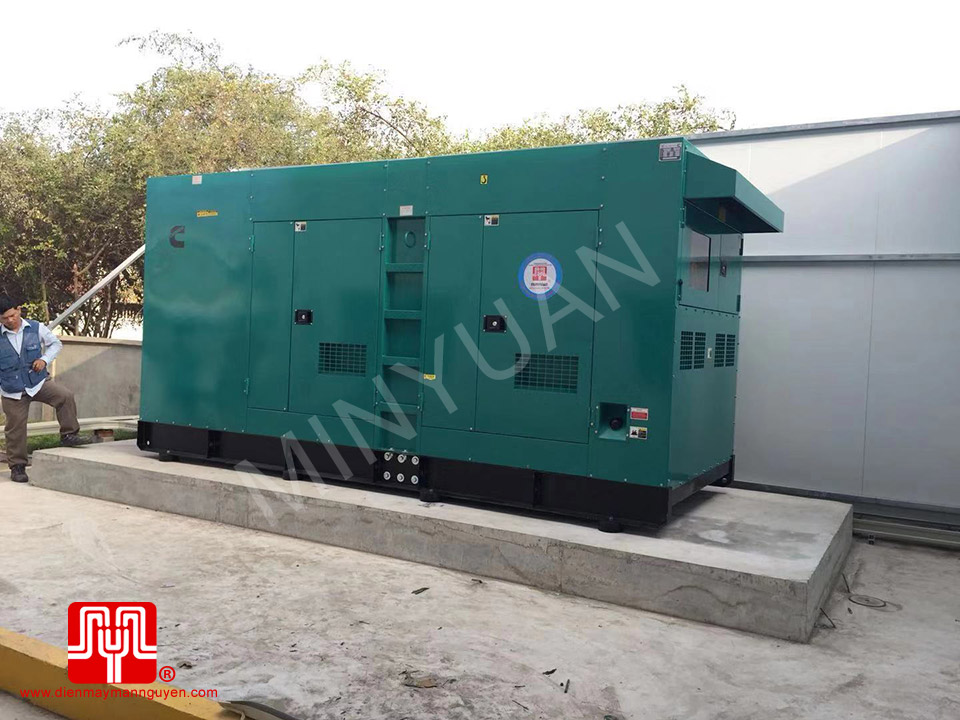 Máy phát điện Cummins 625kva bàn giao ngày 21/02/2019