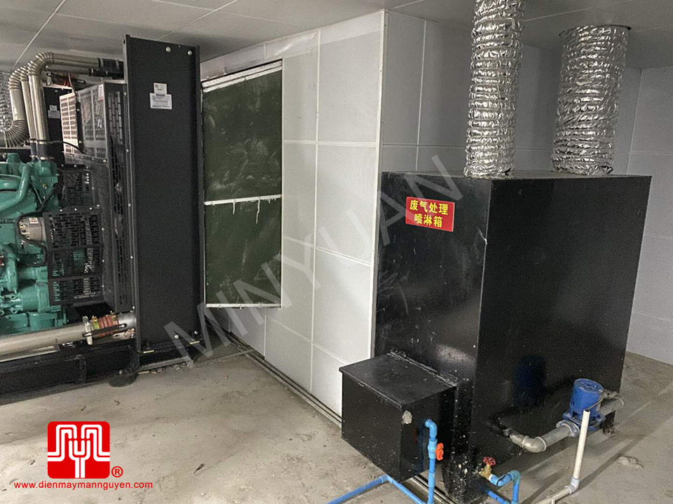 3 máy phát điện Cummins 690kva bàn giao 11/09/2020