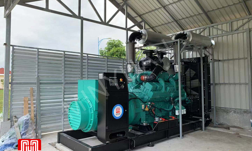 Máy phát điện Cummins 750kva bàn giao ngày 17/07/2019