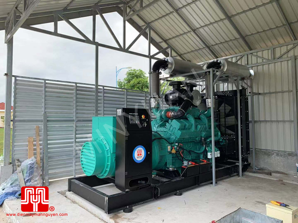 Máy phát điện Cummins 750kva bàn giao ngày 17/07/2019