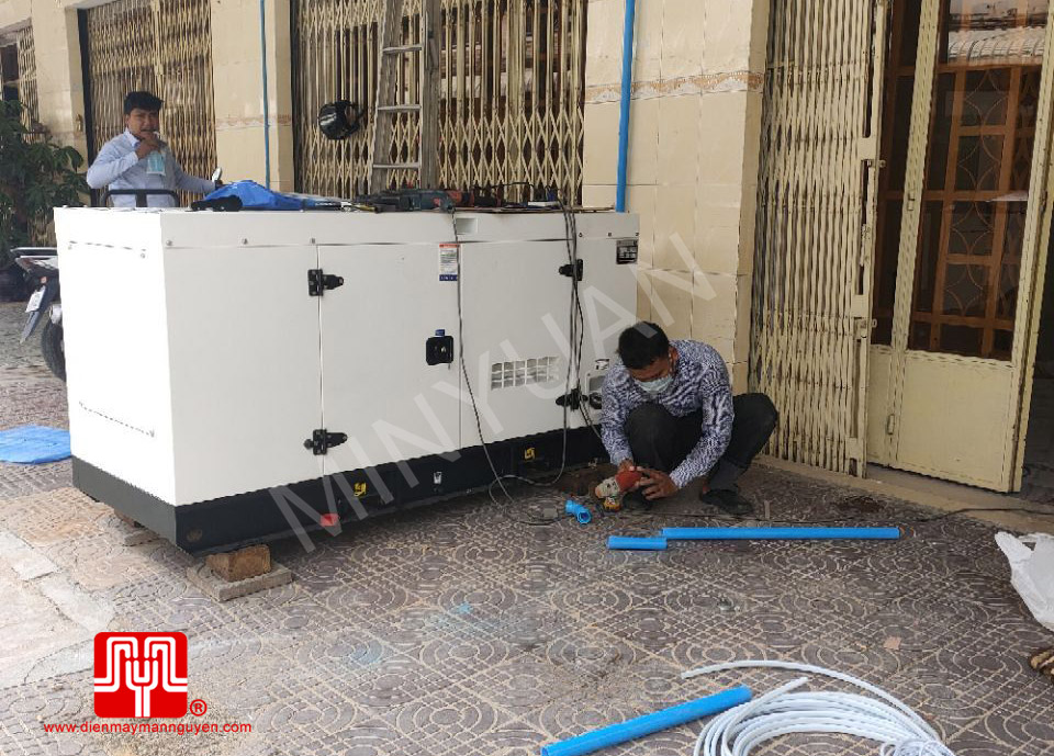 Máy phát điện ISUZU 60kva bàn giao 22/05/2023