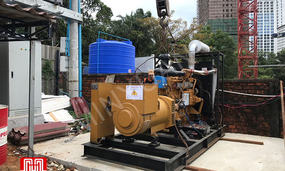 Máy phát điện ShangChai 350kva bàn giao ngày 21/11/2018