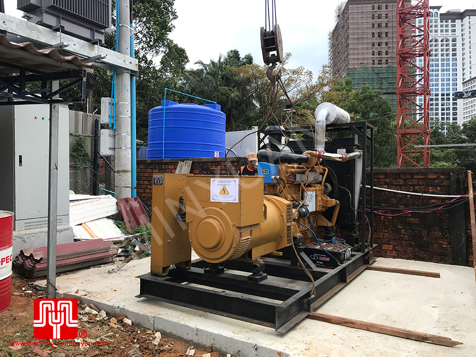 Máy phát điện ShangChai 350kva bàn giao ngày 21/11/2018