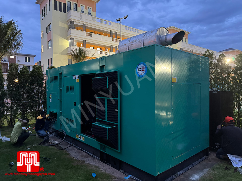 Máy phát điện Cummins 1000kva và 650kva bàn giao 11/10/2024