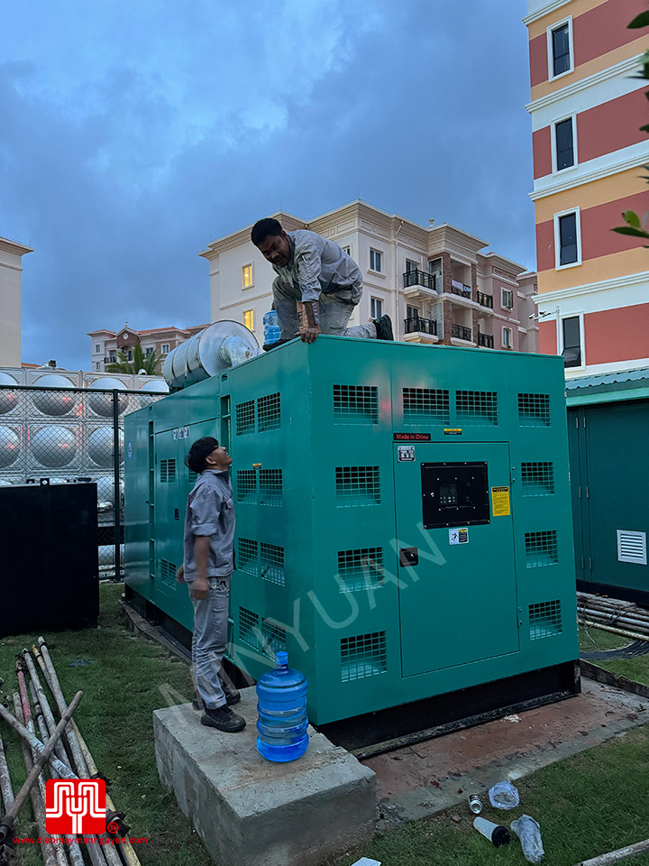 Máy phát điện Cummins 1000kva và 650kva bàn giao 11/10/2024